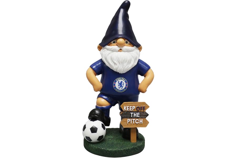 FOCO Officially Licensed Chelsea FC Keep Off The Pitch Gnome