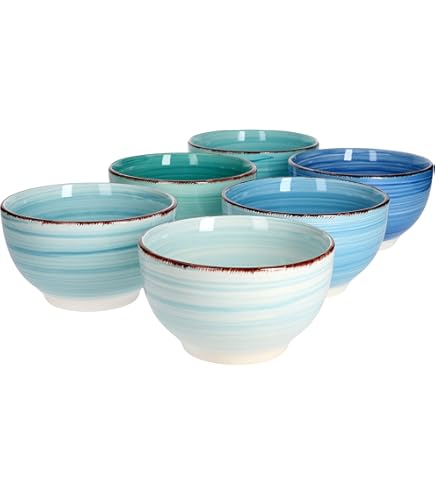 MamboCat Frühstücksteller 6x Reactive Glaze Dark Cement Kuchenteller 6 Personen Grau S0gb90gg