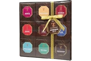 ACL STORES Ground Coffee Selection Gift Set - Coffee Gift Sets for Coffee Lovers with 9 Assorted Flavours of Rich Ground Coffee | Luxury Gift Set | Christmas Food Gifts | Mens Present |Adult | Men | Women