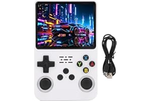 GENÉRICO Tylatek Consola Retro Portátil R36S Blanca - Consola Portátil Compatible con Nintendo DS y PSP, RS36 - Experiencia de Juego Versátil con Nintendo Inspiración en Diseño y Funcionalidad