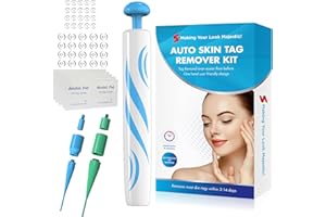 ILamourCar Stielwarzen Entfernen schnell Kit, Fibrom Entfernungsgerät, Entfernungsgerät Warzenentfernung für 2 mm bis 8 mm, Skin Tag Removal, für Gesicht, Hals und Körper, sicher und schmerzfr