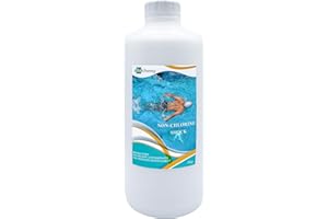 aBalchemy Non-Chlorine Shock 1kg – Odourless & Irritation-Free, Oxygenates Water, Compatible with Bromine & Chlorine Systems, Spa & Pool Maintenance Essential, Water Clarifier