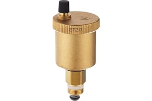 STABILO SANITAER Automatic Quick Bleeder 3/8 Inch DN10 Brass Bleed Valve System Bleeder Vertical Minical Bleeder Heating Automatic