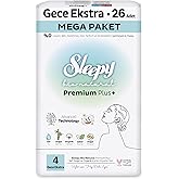 Sleepy Bio Natural Premium Plus Sanitary Pad Mega Package Night Extra 26 Pieces