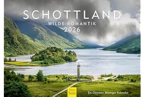 ‎EDITION SEIDEL Edition Seidel Premium Kalender Schottland Wilde Romantik 2026 Format DIN A4 Wandkalender Europa Großbritannien Highlands Isle of Skye Christian Müringer
