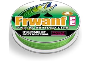 Frwanf Braided Fishing Line Color Never Fade 100M-2000M 6-300LB Super Strong PE Fishing Line Abrasion Resistant Fishing Wire Zero Stretch