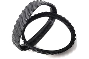 Baracuda R0526100 Zodiac MX8 MX6 Lot de 2 roues de nettoyage pour piscine 2 pack noir