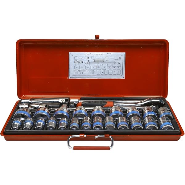 Taparia S1/4H 1/4-Inch Square Drive Socket Set : Amazon.in: Home