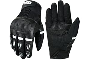 BI ESSE Męskie damskie rękawice motocyklowe – oddychające letnie rękawice motocyklowe z ochroną na orzechy, ekran dotykowy, antypoślizgowe, rękawice do skutera, jazda na rowerze, wycieczki, jazda na