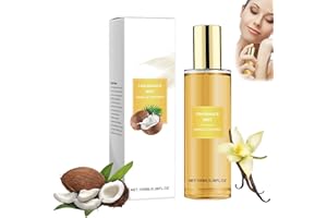 BAJIUK V Secret Vanille Coconut Passion Bodyspray, Bodyspray Parfum Damen, Coconut Passion Fragrance Mist, Eau de Parfum Für damen, Langanhaltender Duft, Ideal für den Sommer (Vanille)