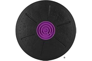 LEAPITURE Planche d'équilibre de yoga en labyrinthe violet pour l'entraînement de force de base
