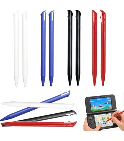 subtel 10 x set touchpen: capacitieve reserve pen voor Nintendo