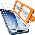 TOCOL 2 Pack for iPhone 13 Mini Screen Protector 5.4-Inch [Instant Installation], 14FT Military Grade Shatterproof, 9H+ Hardness Tempered Glass HD Clear Coverage Protection No Bubbles No Dust