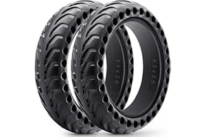 Monuary 2 Pezzi Ruota 50/75-6.1 Monopattino Elettrico, Copertone Monopattino 8 1/2 x2, Gomma Piena Pneumatici 8.5x2 Compatibile con Xiaomi M365/Pro 2/3/3 Lite, Gotrax GXL V2/XR/APEX