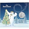 CrawleyCoins 2024 Snowman Christmas Card 50p Brilliant Uncirculated Coin in Mint Sealed Pack