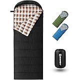 Bessport Sac de Couchage Adulte Sac de Couchage imperméable léger 3 Saisons, adapté pour l'intérieur et l'extérieur la randon