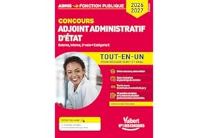 Concours Adjoint administratif d'État - Catégorie C - Tout-en-un: Concours 2026-2027