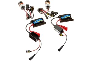 AKHAN-TUNING Akhan XSET-12V-HB3-6000K Digital 9-32V 35W CANBUS Xenon Kit Nachrüstsatz HB3 6000 Kelvin inkl. HID Vorschaltgerät, Xenon Brenner Lampe und Montage Material ohne Fehlermeldung und ohne Flackern