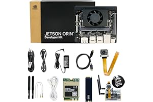 Yahboom Jetson Orin Nano Super 8GB Official Development Kit 67 Tops IMX219 CSI Camera+Jetson Case +Development Board Ubuntu 22.04 (Orin Nano 8GB Off CAM Advanced Kit)