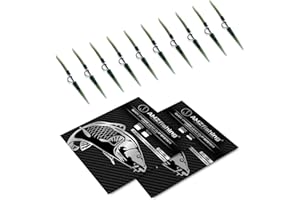 ‎AMZFISHING NEU AMZfishing® 10x Quick Change Lead Clip System | Karpfenzubehör | Karpfenangeln Zubehör | Angelzubehör | Angeln Zubehör | Safety Lead Clip