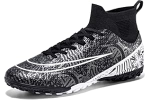 BLBK Buty do piłki nożnej, uniseks, profesjonalne buty piłkarskie, męskie, outdoorowe, chłopięce, odpowiednie do sztucznej trawy, buty treningowe dla dzieci