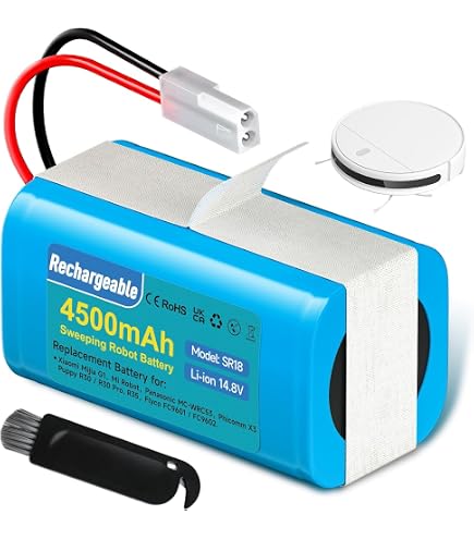 Batterie 2800mAh Pour Robot Nettoyeur Rowenta - Compatible Explorer Série 20, 40, 60 - Pièce Détachée Remplacement