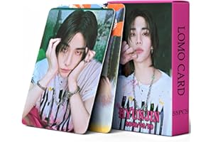 PYAJUU Stray Kids Photocards Kpop Stray Kids ATE Album Photocards 55PCS Stray Kids Lomo Cards ATE Photo Cards Stray Kids Merch Felix Photocards Hyunjin Photocards (HYUNJIN)