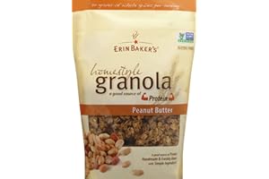 Erin Baker's Homestyle Granola, Peanut Butter, 12 oz
