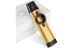 Chehery Metal Kazoo with 5PCS Flute Diaphragms, Adjustable Tone Kazoo Instrument for Kids/adult Gift and Party Favors, Music Accompaniment for Guitar, Ukulele, Violin, Piano Keyboard (Gold)