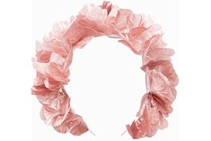 PARTYLOSOPHY 1 Unidad - Diadema Flores Color Oro Rosa - Talla única - Diadema Flores, Accesorios Despedida de Soltera, diadema Novia, diadema Despedida Soltera