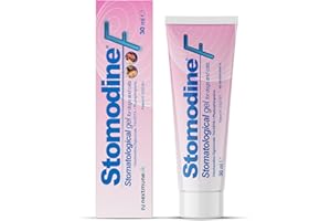 ICF | Stomodine F | Dentifricio per cani e gatti | Sapore di carne | Combatte la placca e l'alitosi | Sana igiene orale dentale | Detergente per denti per animali domestici facile da usare