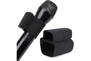 YOUSHARES Fundas Elásticas para Micrófono de Mano, para Grabadoras dji Mic 2 Protector de Micrófono para Accesorios de Micrófono para un Audio más Claro para Bodas, entrevistas, DJ Hosting