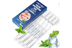 MALLBAOLA Teeth Whitening Pen (4 Pieces), Instant Teeth Whitening Pen, Teeth Whitening Bleaching Set, Whitening Pen for White Teeth, Fast Whitening Teeth, Effective Teeth Bleaching, Removes Years of Stains