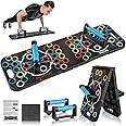 BOLDESCAPE 56 in one Push Up Board - Pushup board for Men - Pushup board and Stand for Effective Upper Body Training - Gym Equipment for Home Fitness - Ideal Pushup Board for Men's Workouts.