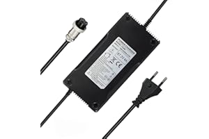 YZPOWER Cargador de Batería 60V para 4A 16S 67.2V Li-Ion Cargadores Batería Scooter Eléctricas Salida de E-Bike Conector GX16 12mm Plug línea 3 Clavijas