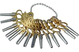 LAOSEP Aufziehschlüssel für Taschenuhren, 14 Stück