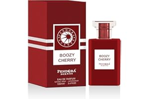 Boozy Cherry by PARIS CORNER woda perfumowana 100 ml dla mężczyzn i kobiet, pobłażliwy zapach czarnej wiśni, gorzkich migdałów i drzewa sandałowego, unikalny bursztynowy kwiatowy zapach, idealne