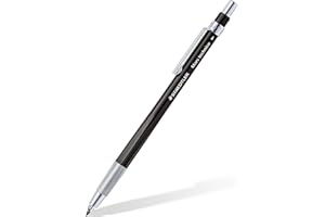 Staedtler Mars Technico - Portamine 2mm con Temperamine Integrato, Matita Meccanica con Impugnatura Zigrinata Ideale per Disegno, Scrittura e Schizzi, Matita con Mina per Cancelleria Scuola Università