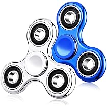 Zorgen fidget-kralen, vinger fidget-speelgoed - stil fidget-speelgoed, duurzame fidget-kralen, zorgen fidget-kralen spin & bumper, fidget-speelgoed van aluminiumlegering voor mannen, vrouwen, Weiting
