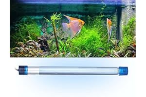 JAUARTA Lampe UV Submersible pour Tuer Les Bactéries D'algues pour Aquarium (Prise UE) (7w)