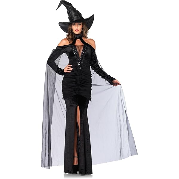 Leg Avenue Damen Superheldin-Kostüm 5-teilig – Mit Body, Umhang, Handschuhen, Maske & Gürtel