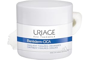‎URIAGE Uriage Bariederm-Cica Salbe für rissige, aufgesprungene Haut Reparierender Mehrzweckbalsam für rissige Fersen, Knie, Hände & raue Haut mit Sheabutter & D-Panthenol - isoliert & Schützt - 40ml