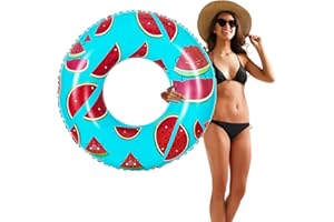 HeySplash Gonfiabile Galleggiante Anello da Nuoto, Nuoto Anello Gonfiabile in PVC con Valvola Gonfiabile, per adulti e Bambini Estate Mare Piscina Giochi Sapiaggia