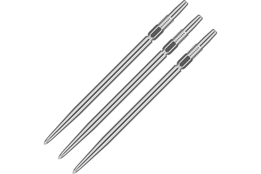 Target Darts Swiss Points, Smooth Swiss Point Dart Tips (3 Pack Set of Tips) Change Dart Points, Professional Darts Accessories