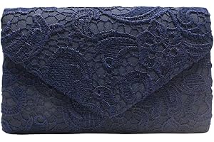 Wocharm(TM) Womens Ladies Lace Clutch Bag handbag & Shoulder Chain Wedding Bridesmaid Party Prom Clutch