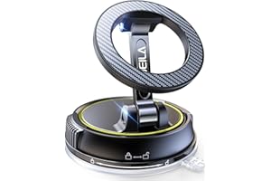 Moeila Vacuum Magnetic Mobile Phone Holder Car for Magsafe Car Mount, Yellow