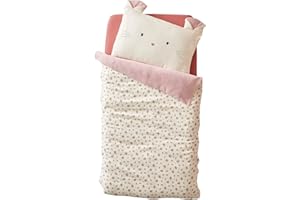 VERTBAUDET Housse de Couette bébé en Gaze de Coton Grenier écru/Multicolore 80X120