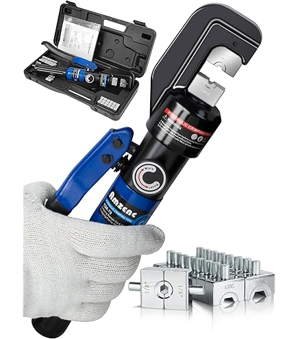 Someline Krimptang kabelschoenen set, buiskabelschoen tang 6-25 mm²