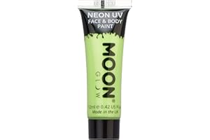 Moon Glow - 12ml Neon UV Face & Body Paint - Pastel Green