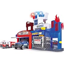 Kit Voitures Jouet Micro SOS Dickie Toys - 3 Véhicules (police, Pompiers, Ambulance) Avec Lampe Torche, Pour Enfants 3 Ans Et Plus - 10